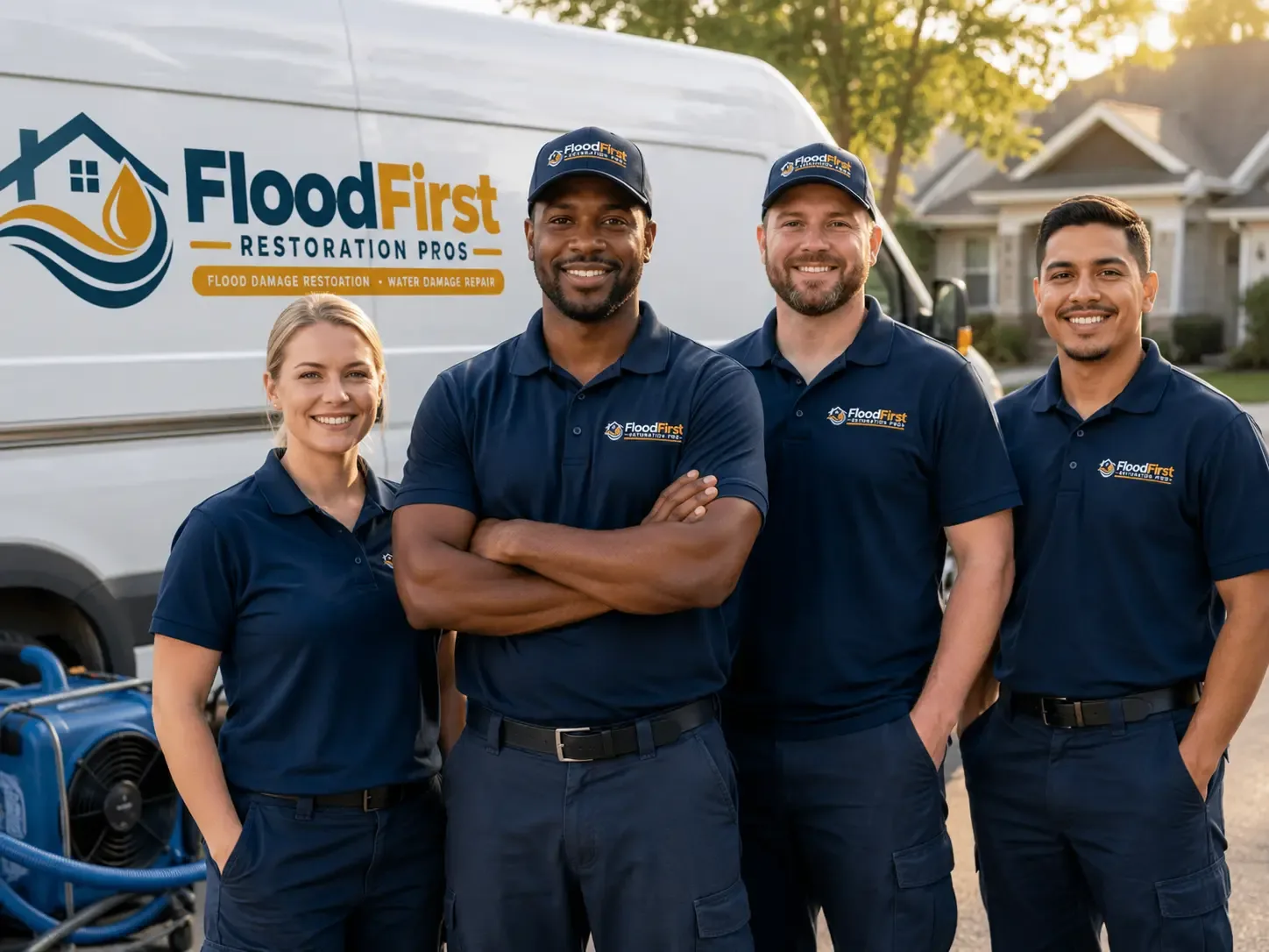 Flood Damage Restoration company in Grosse Tete, LA